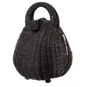 Cult Gaia Millie Rattan Bag